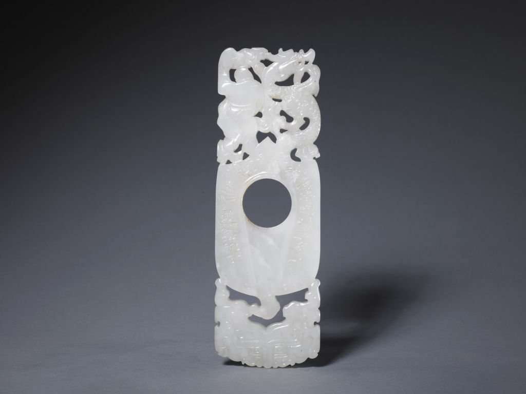 图片[2]-White jade carved child chen pendant-China Archive